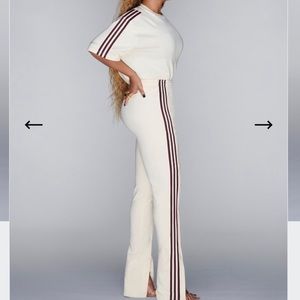 Adidas x Ivy Park White Track Pants XS